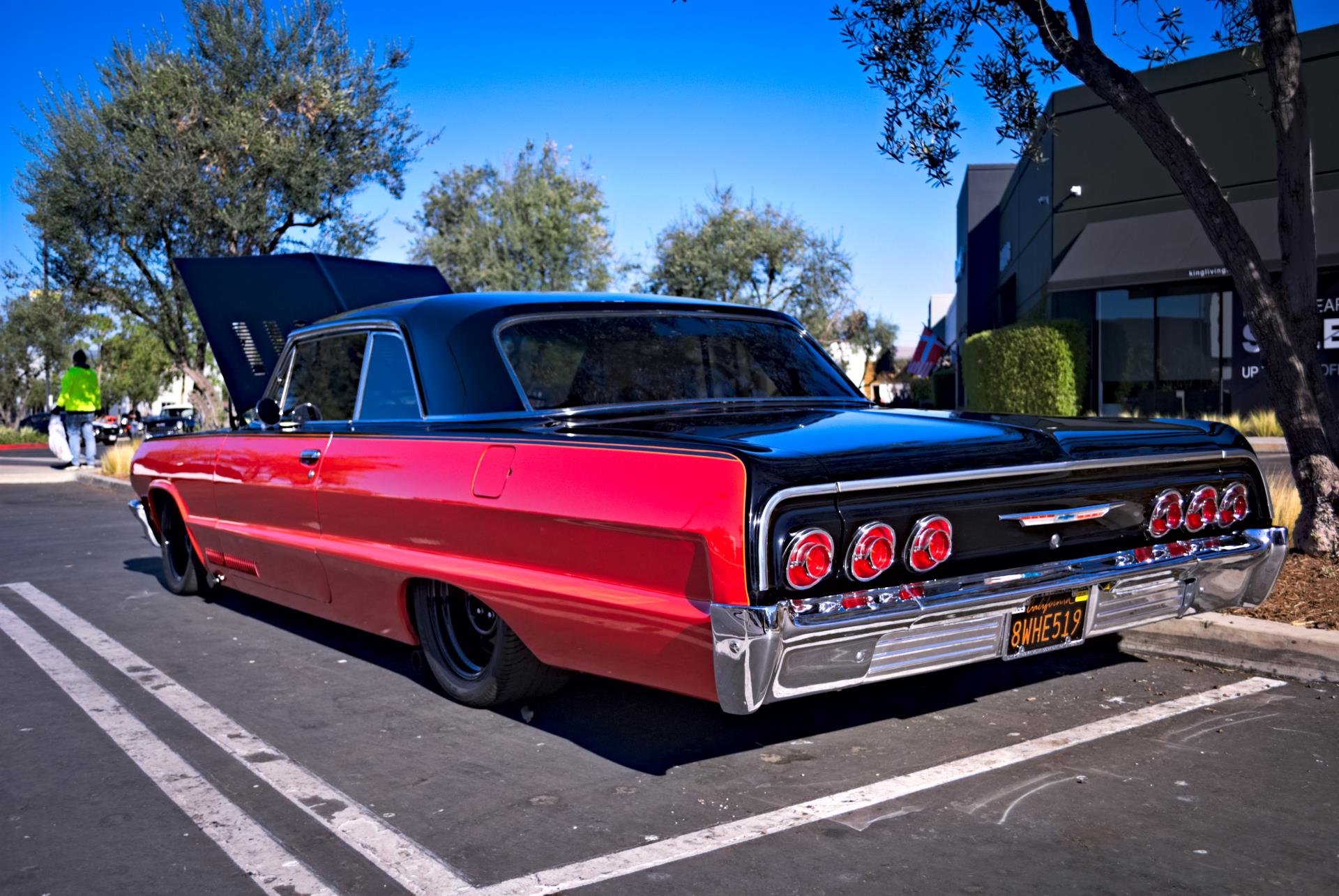 Classic Red Lowrider Rear